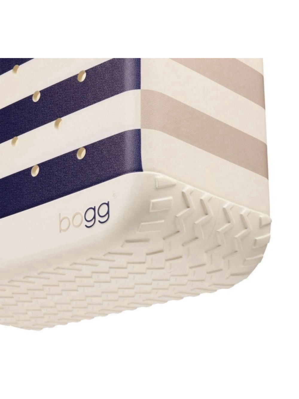 Bogg Bag Original Tote Bag - Breton Striped Blue SEE DETAILS - Picture 4 of 4